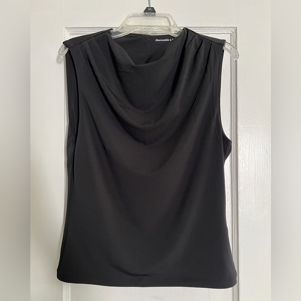 NWT Abercrombie & Fitch Sleeveless Cowl Neck Top